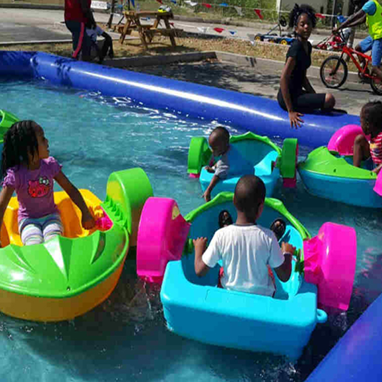 Kids paddle boat